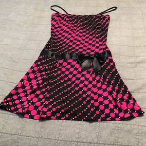 Retro polka dot dress